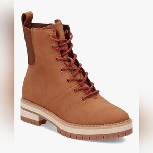 TOMS Women's Frankie Tan Oiled Nubuck 9.5